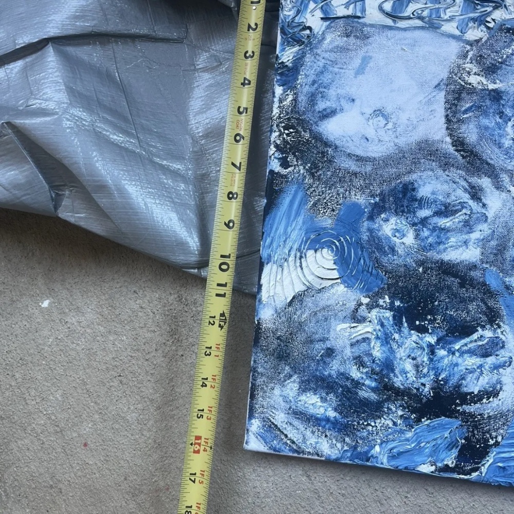 Boob oil-painting